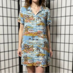 Faherty Hawaiian Shirt Dress - NWT!